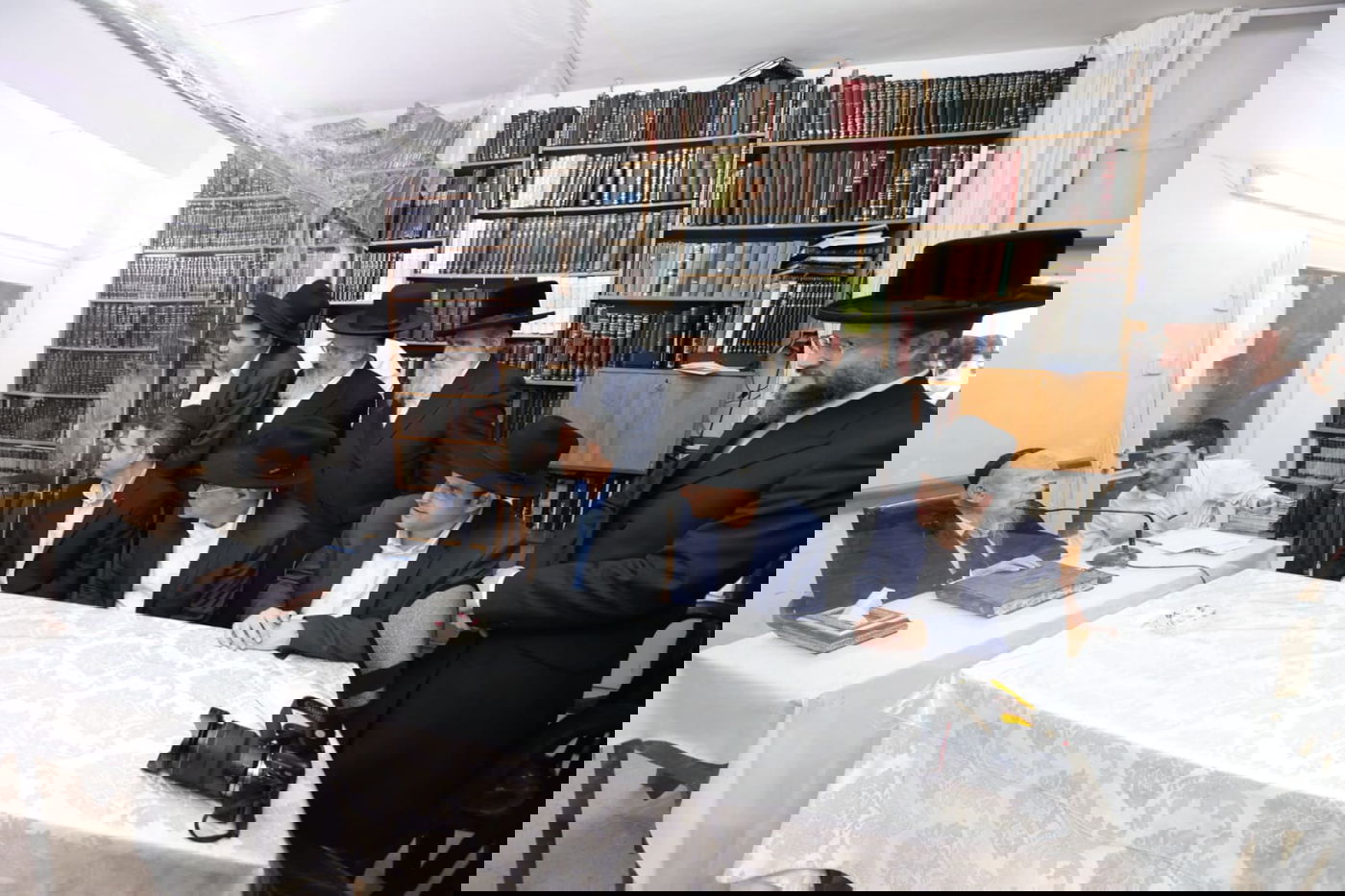 מנכ"ל מאוחדת הנכנס מקבל את ברכתם של גדולי ישראל בבני ברק