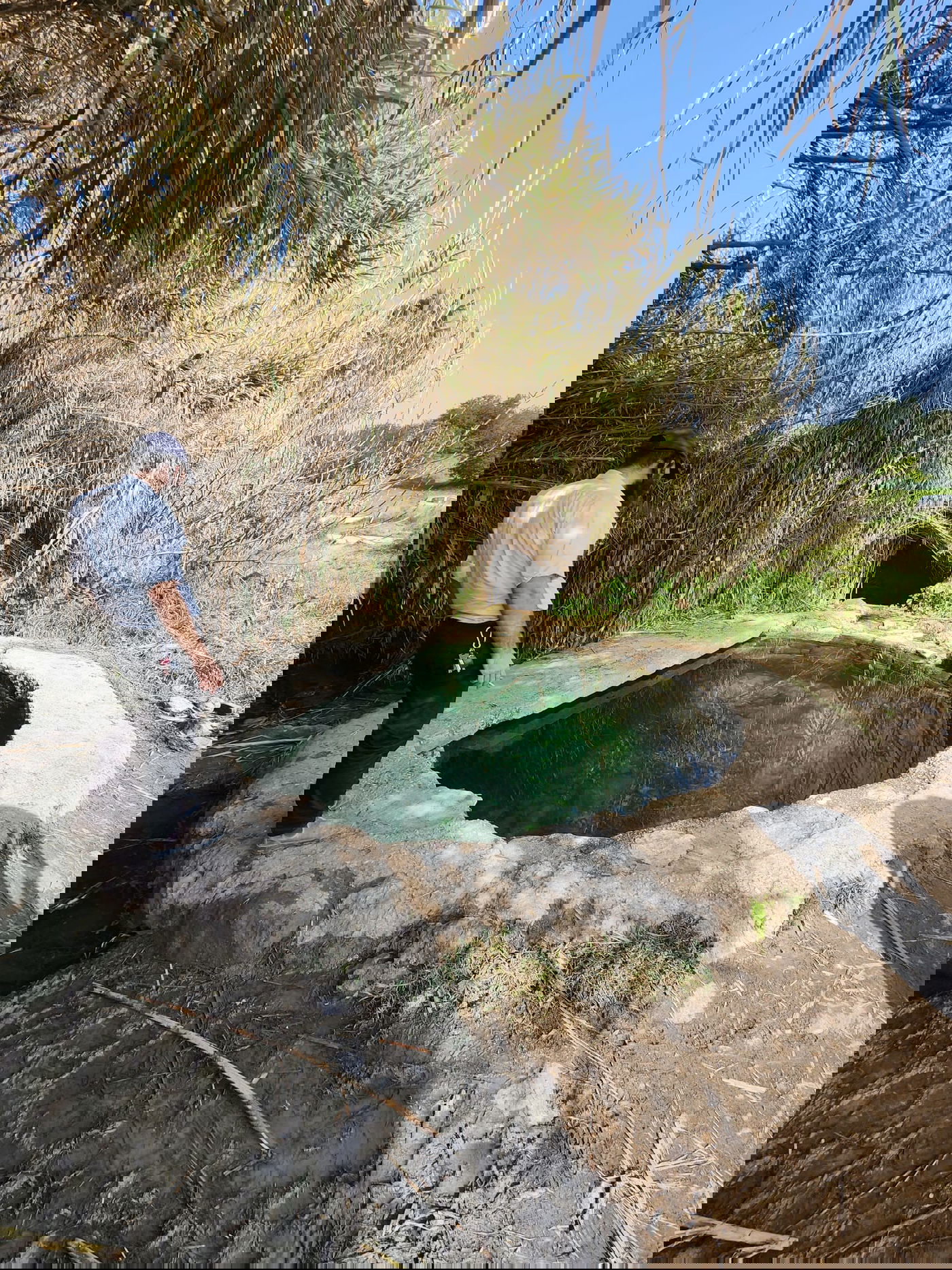 "קדושה גדולה מאד" -  מעיין עין ורדא בפאתי תל גזר