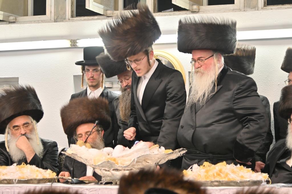 שמחת פדיון הבן לנכד האדמו"ר מביאלא | צפו