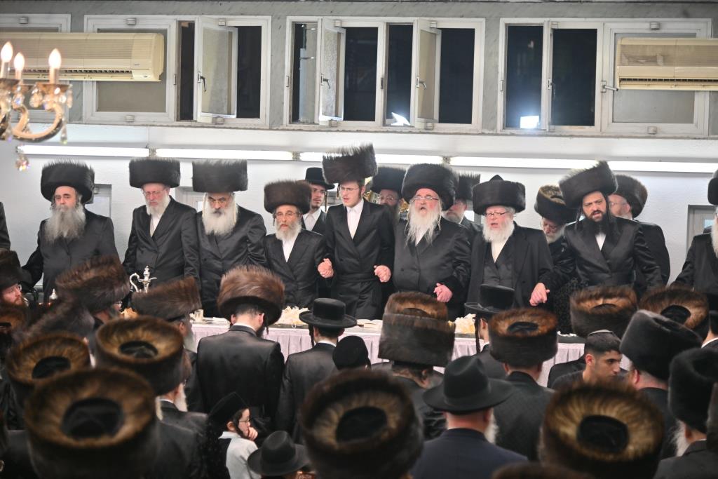 שמחת פדיון הבן לנכד האדמו"ר מביאלא | צפו