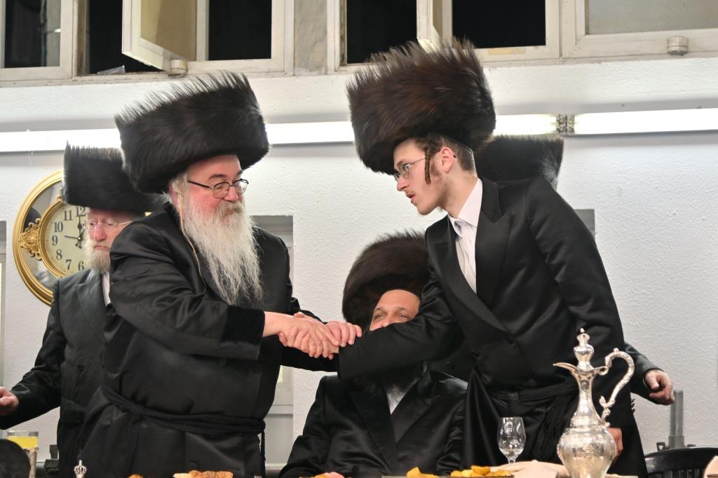 שמחת פדיון הבן לנכד האדמו"ר מביאלא | צפו