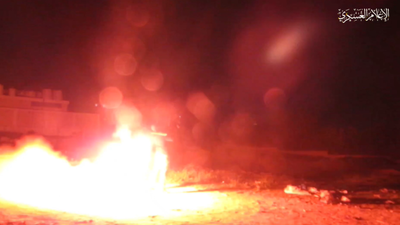 חמאס מפרסם תיעוד: ירי טילי קרקע-אוויר נגד מטוסי צה"ל