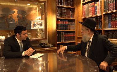הגר"ד יוסף חושף: גדולי ישראל הכריעו שאתמודד לתפקיד הראש"ל