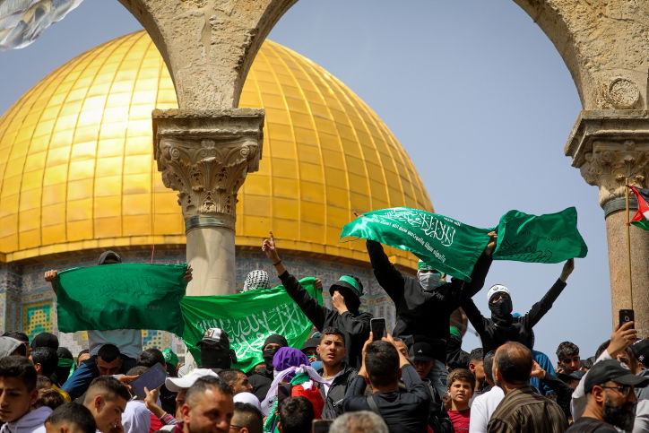 מוסלמים בהר הבית. צילום אילוסטרציה