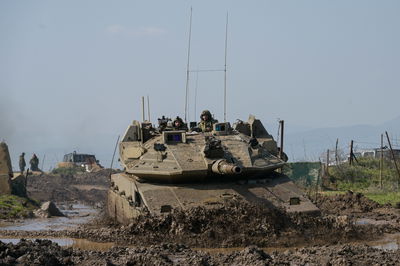 כוחות צה"ל בדרום רמת הגולן.