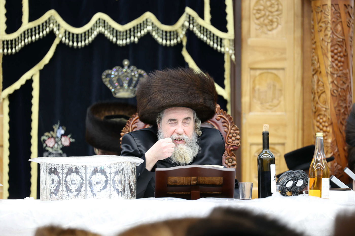 מעמד הקבלת פני רבו בחצר רחמיסטריווקא | צפו