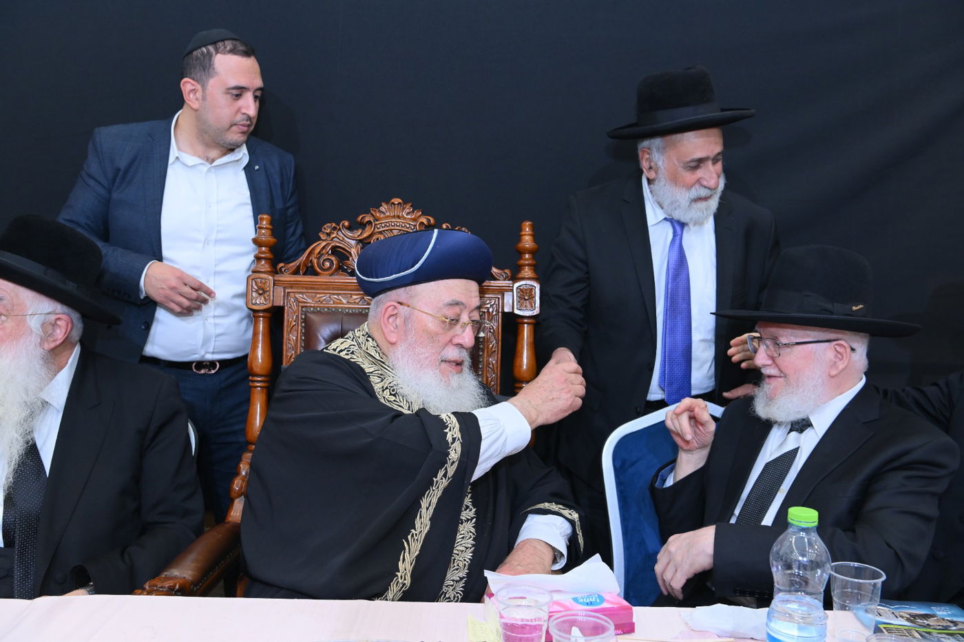 תיעוד: הקבלת פני רבו לראשון לציון הגרש"מ עמאר