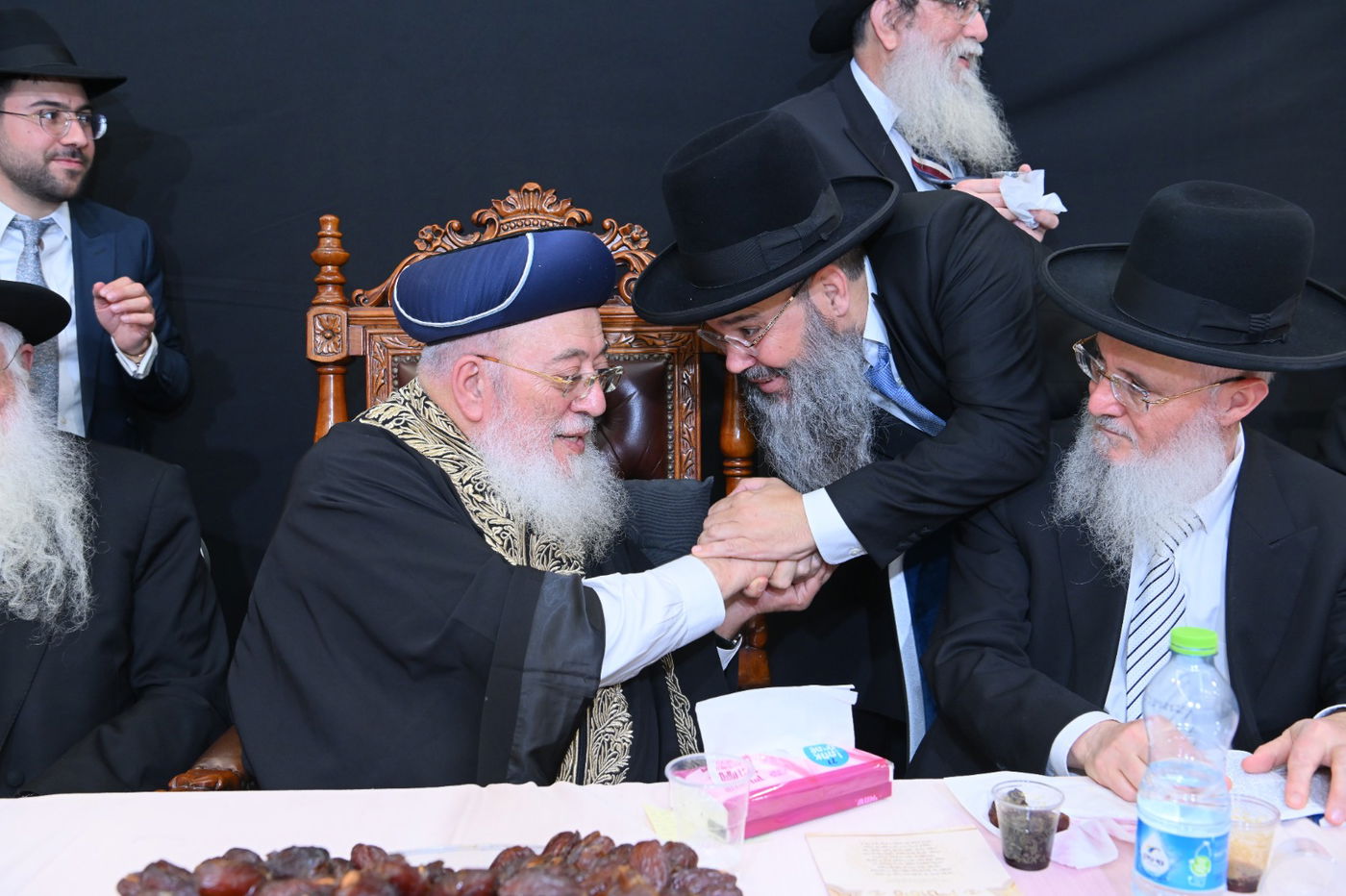 תיעוד: הקבלת פני רבו לראשון לציון הגרש"מ עמאר