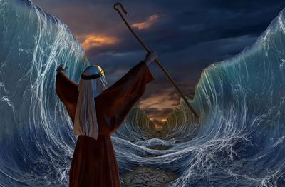 קריעת ים סוף | אילוסטרציה