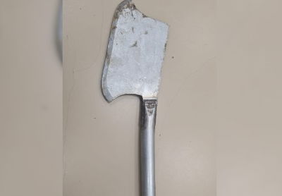 הגרזן שבה השתמש החשוד