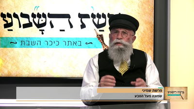 פינתו של הרב יעקב גלויברמן: ​שְׁמוֹנָה-מֵעַל הַטֶּבַע