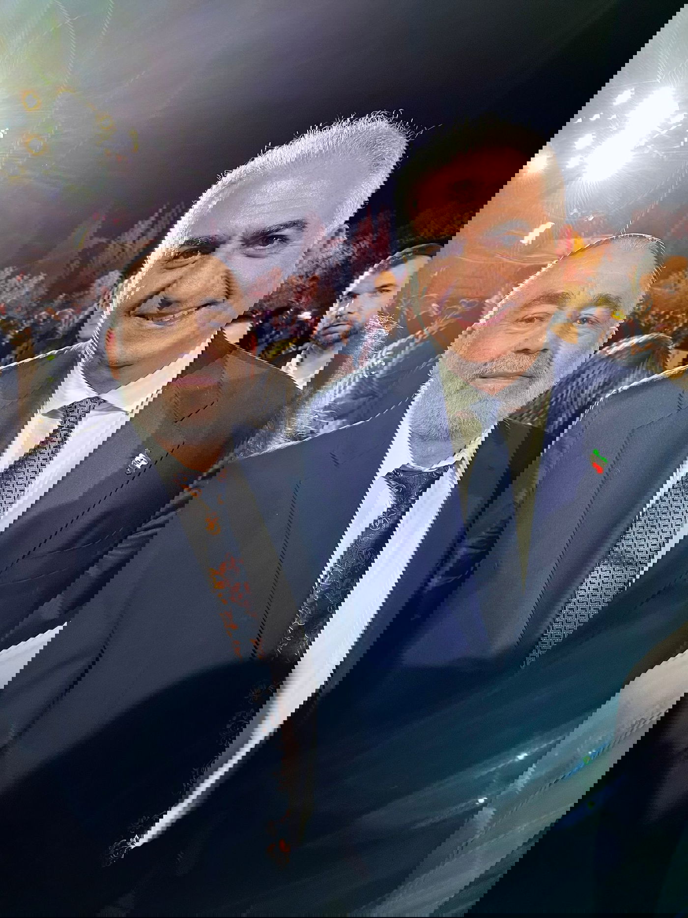 הנסיך האיראני נפגש עם רבה של יהדות משהד בישראל