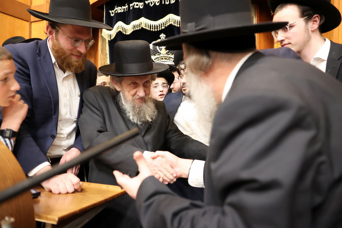 ומי הגיע לשיעור של הגר"ד לנדו? הגר"ש אלתר • צפו