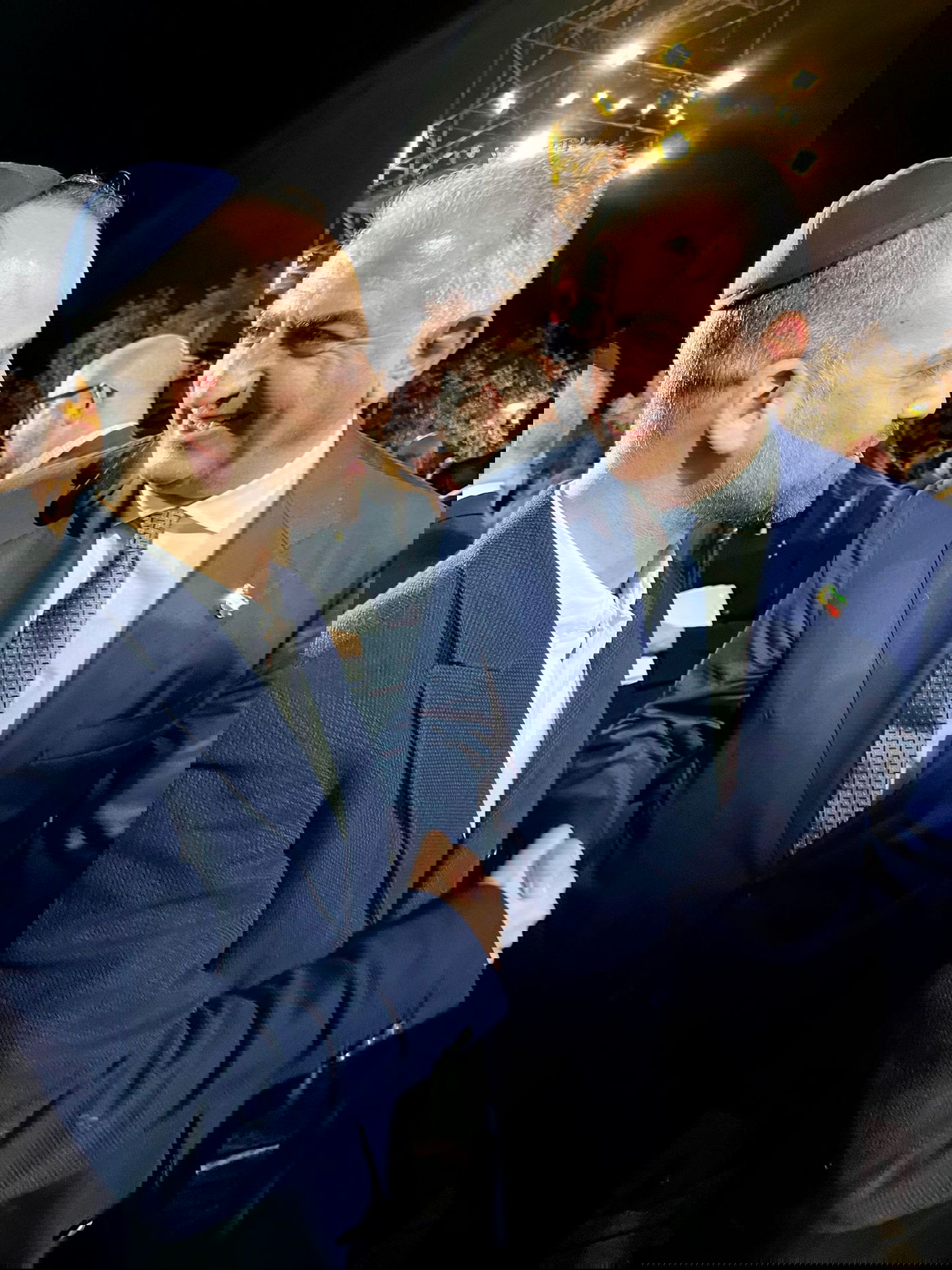 הנסיך האיראני נפגש עם רבה של יהדות משהד בישראל