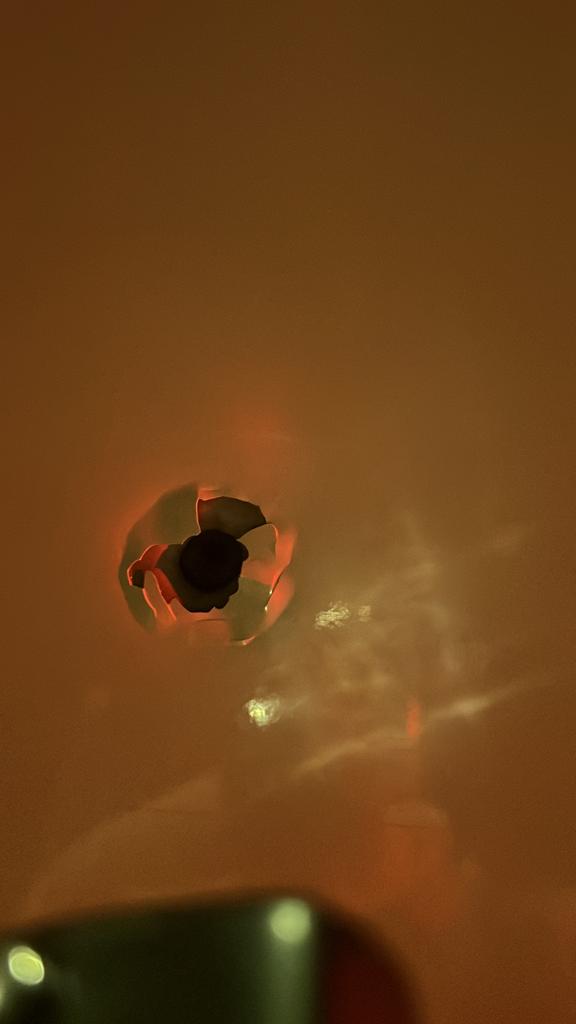 קליע שחדר לאוטובוס