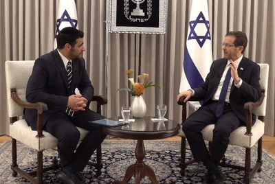 הנשיא הרצוג בריאיון מיוחד: "ההיסטוריה תשפוט כל מי שינסה לחבל בהידברות" | צפו