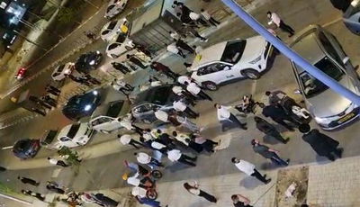 ההפגנה אתמול בשכונה