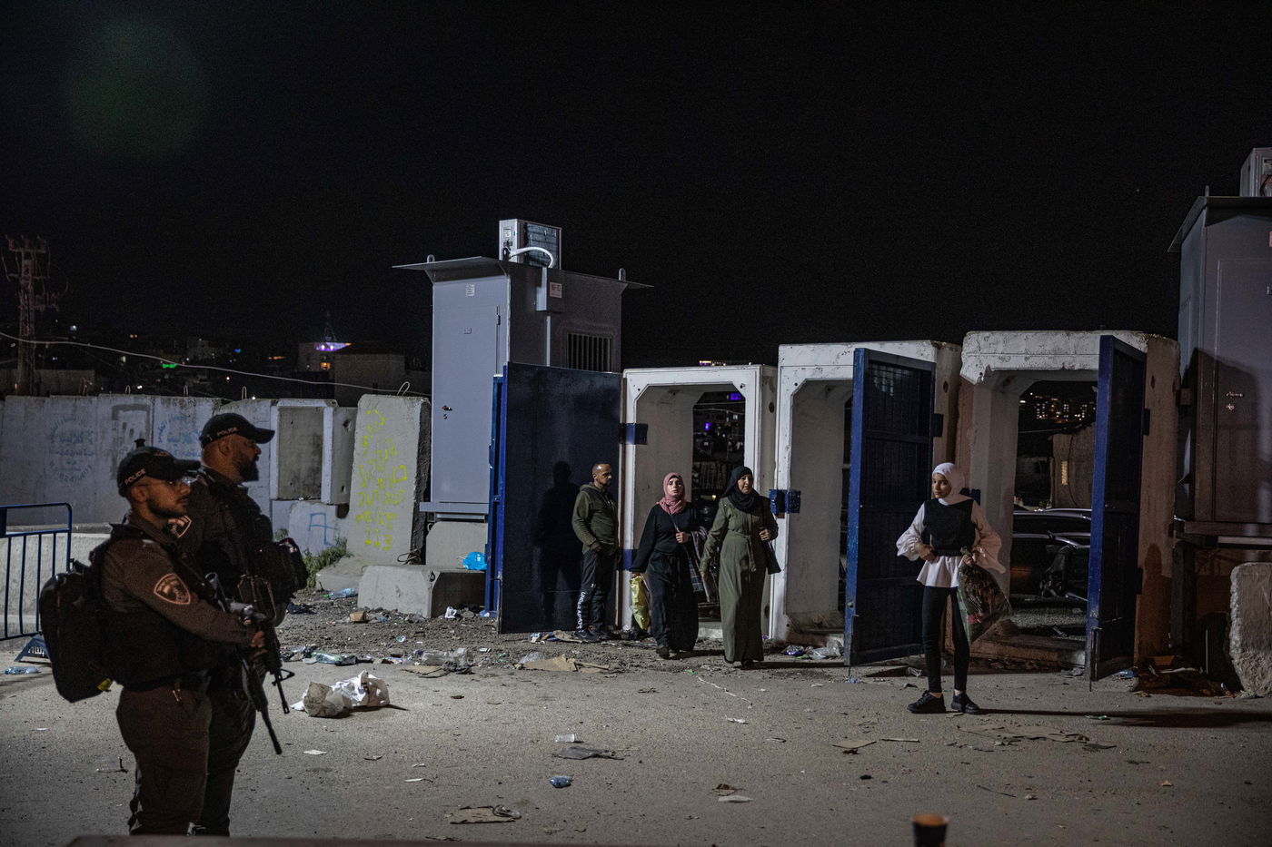 סיור מצולם • כך לוחמי מג"ב עוטף ירושלים מתמודדים עם הרמדאן והשב"חים