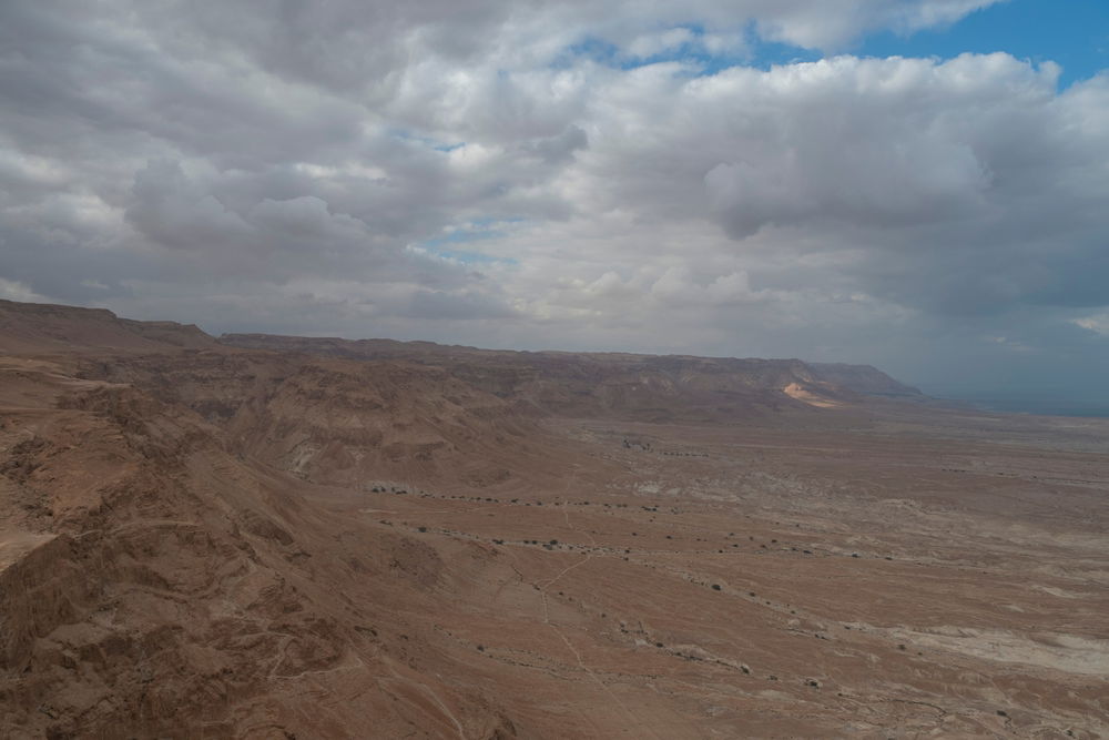 הנוף מפסגת המצדה