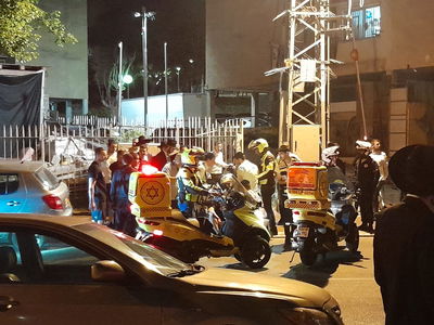 אלימות בבני ברק: צעיר נדקר ופונה לבית החולים במצב בינוני