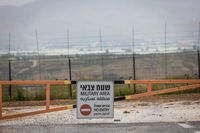 גבול ישראל וירדן. אילוסטרציה