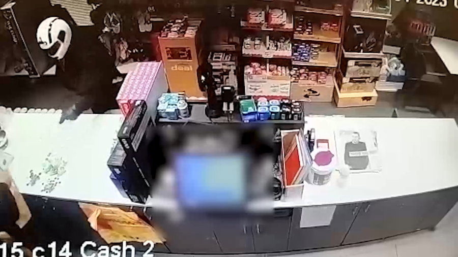 השוד בתחנת הדלק