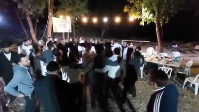 בתופים ובמחולות: כך חגגו בבית שמש את הילולת ר' ישעיה ב"ר משה