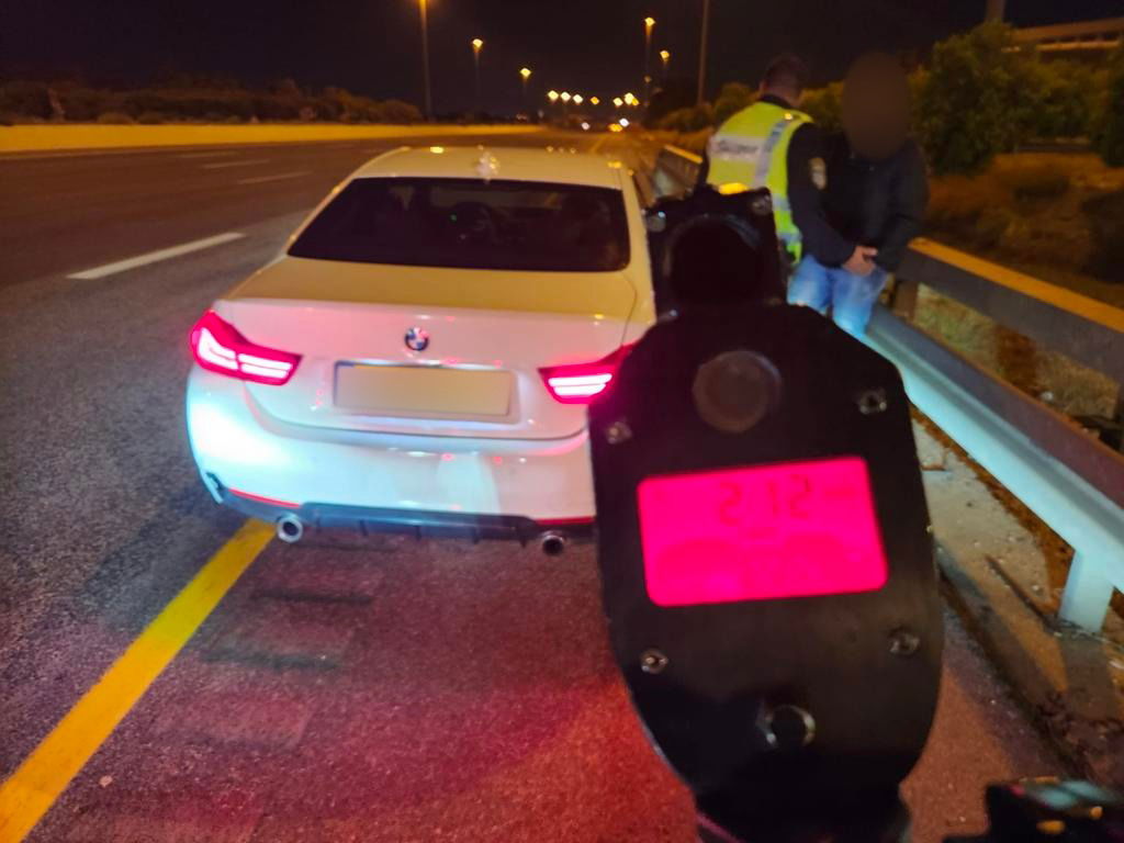תושב שועפט נתפס "טס" בכביש 6 במהירות 212 קמ"ש