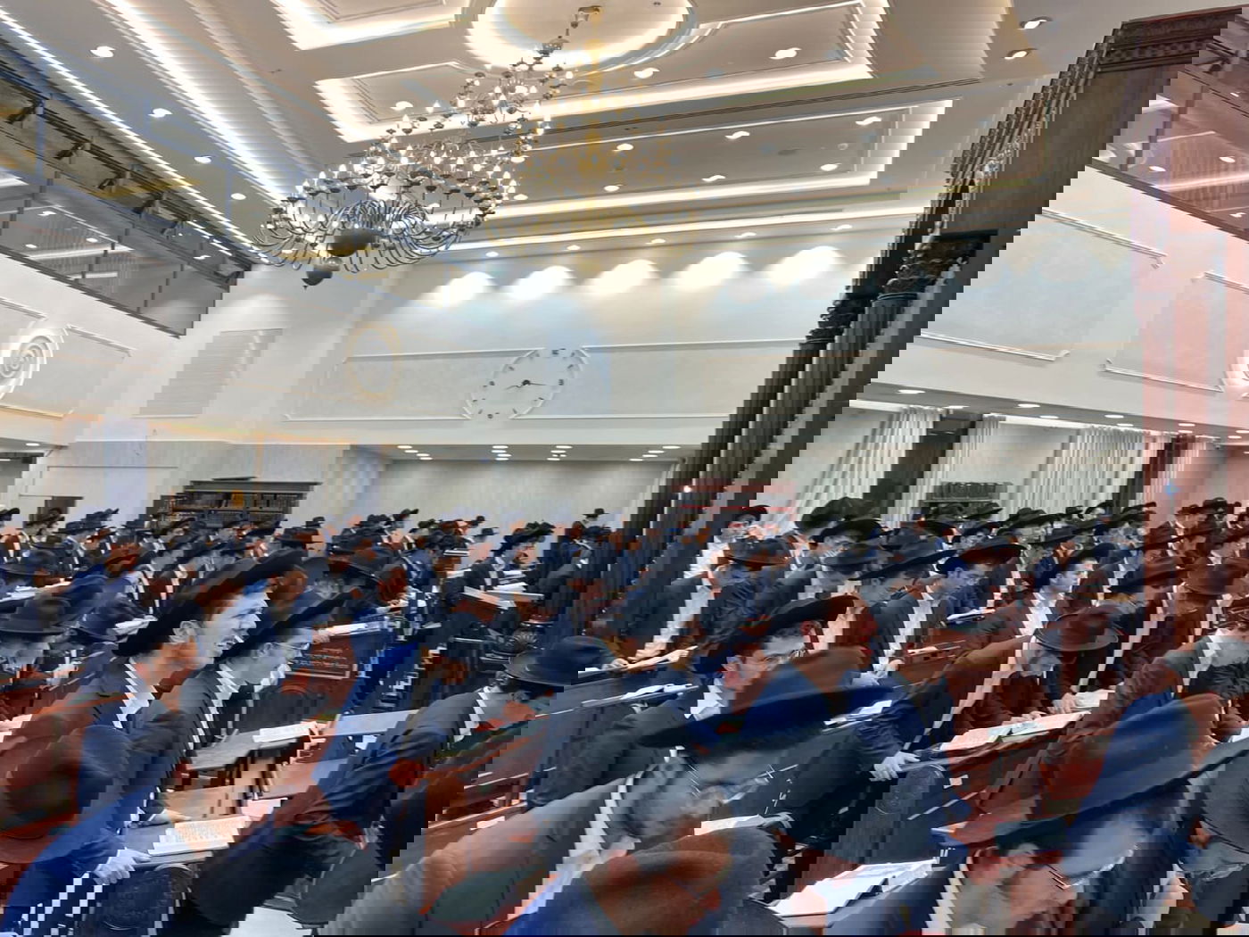 ישיבת 'נחלת הלוויים' בחיפה התחדשה עם בית מדרש חדש | גלריה