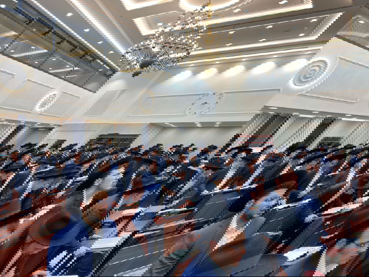 ישיבת 'נחלת הלוויים' בחיפה התחדשה עם בית מדרש חדש | גלריה