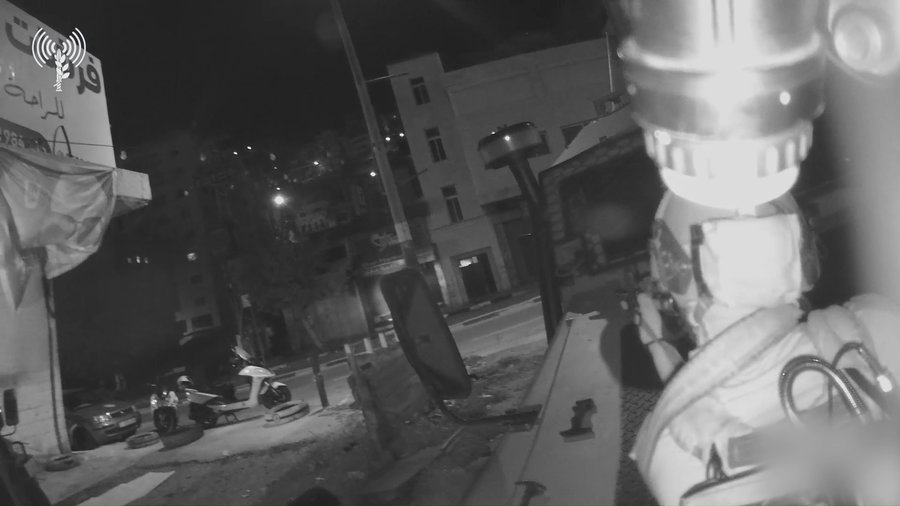 תיעוד ממצלמות יחידת דובדבן, בפעילות למעצר המחבלים החשודים בביצוע הפיגוע בו נפל סמל-ראשון עידו ברוך ז״ל