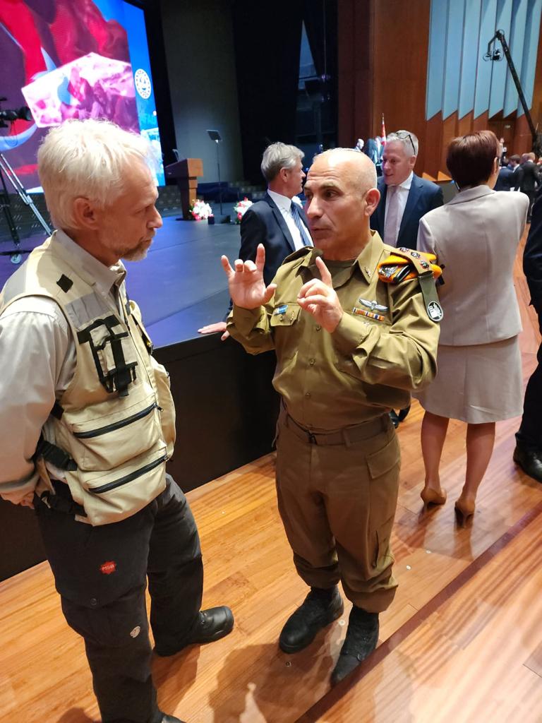 מפקד יחידת החילוץ הארצית קיבל תעודת הוקרה מנשיא טורקיה