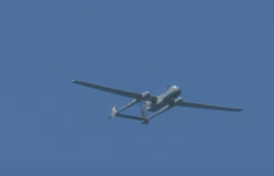 מטוס חיל האוויר בשמי תל אביב