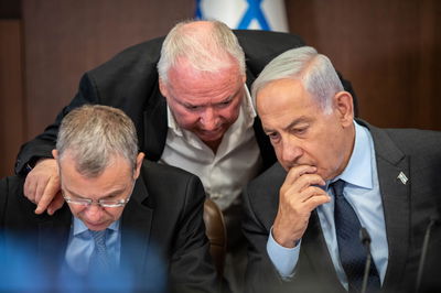 נתניהו בישיבת הממשלה, היום