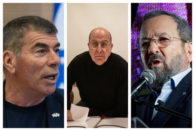 בכירים לשעבר. ברק, יעלון ואשכנזי