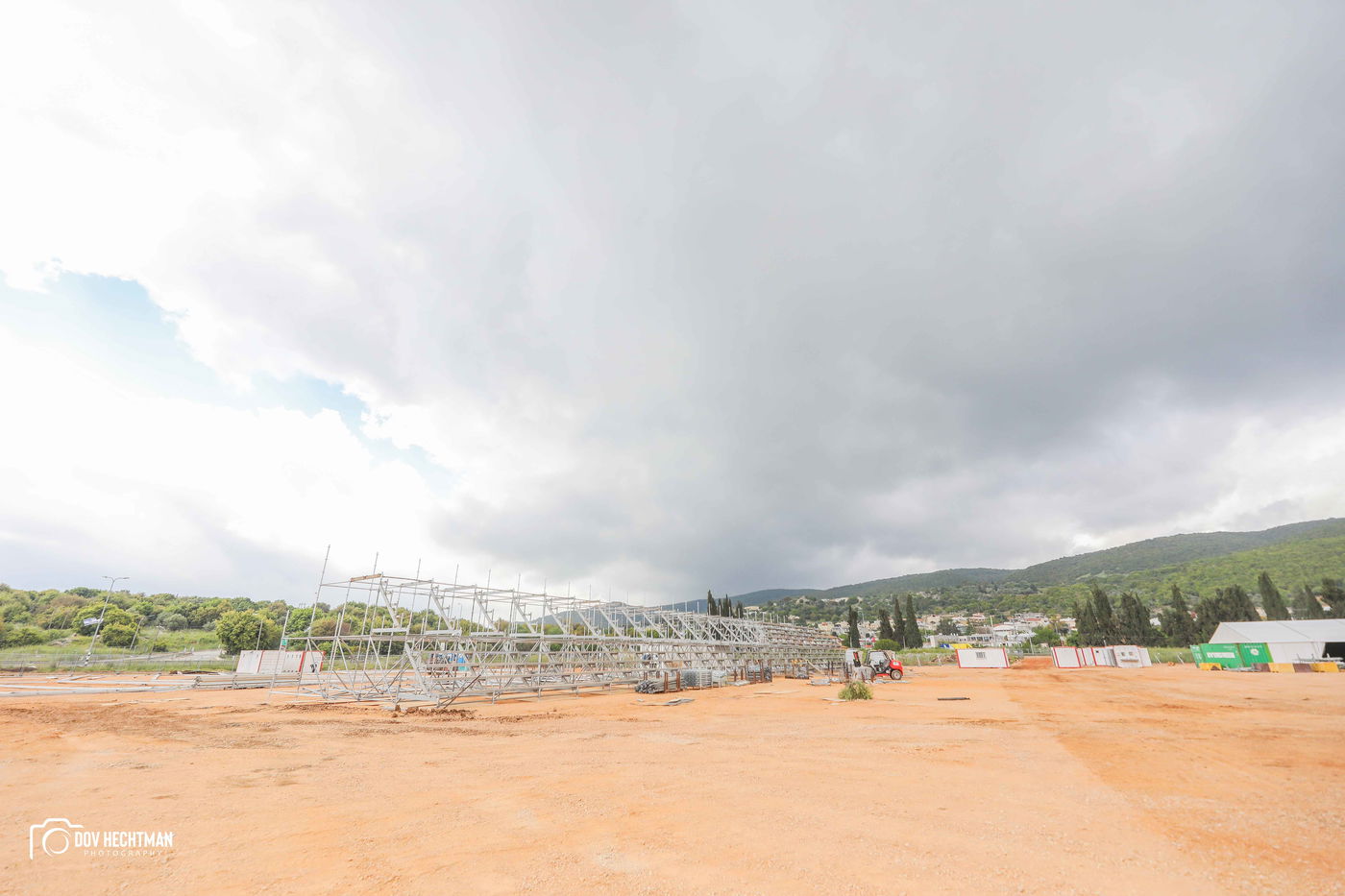 שטחי הענק, המאהלים • תיעוד מיוחד מההכנות בהר מירון