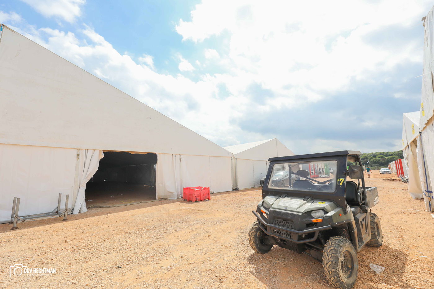 שטחי הענק, המאהלים • תיעוד מיוחד מההכנות בהר מירון