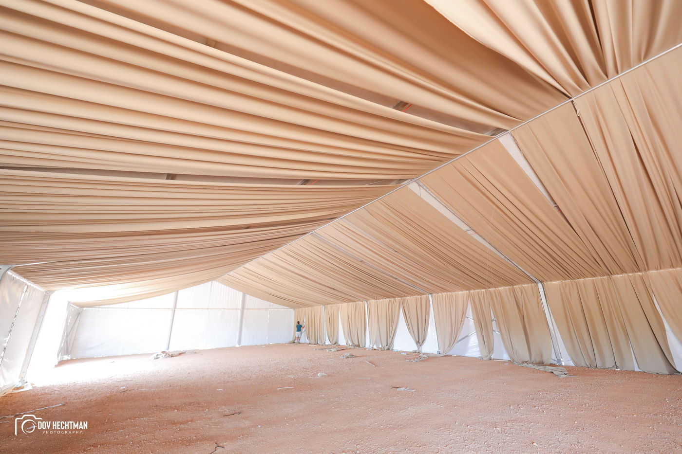 שטחי הענק, המאהלים • תיעוד מיוחד מההכנות בהר מירון