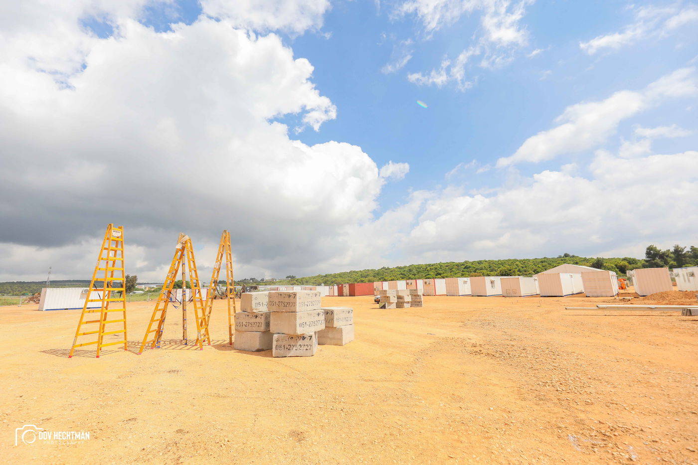 שטחי הענק, המאהלים • תיעוד מיוחד מההכנות בהר מירון