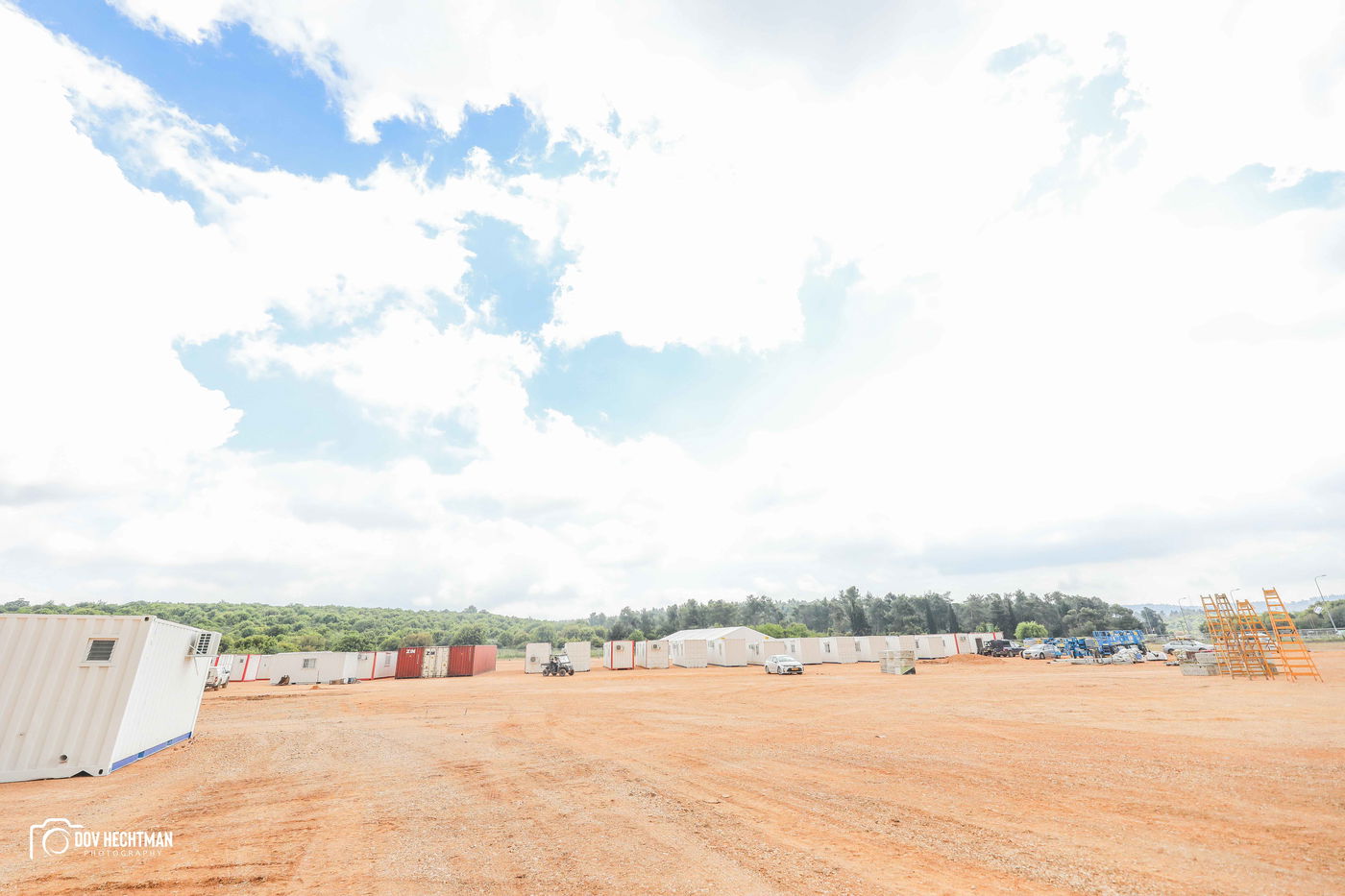 שטחי הענק, המאהלים • תיעוד מיוחד מההכנות בהר מירון