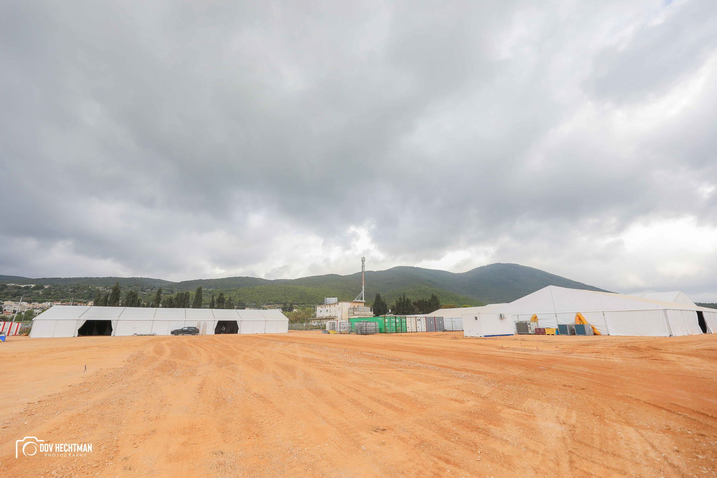 שטחי הענק, המאהלים • תיעוד מיוחד מההכנות בהר מירון