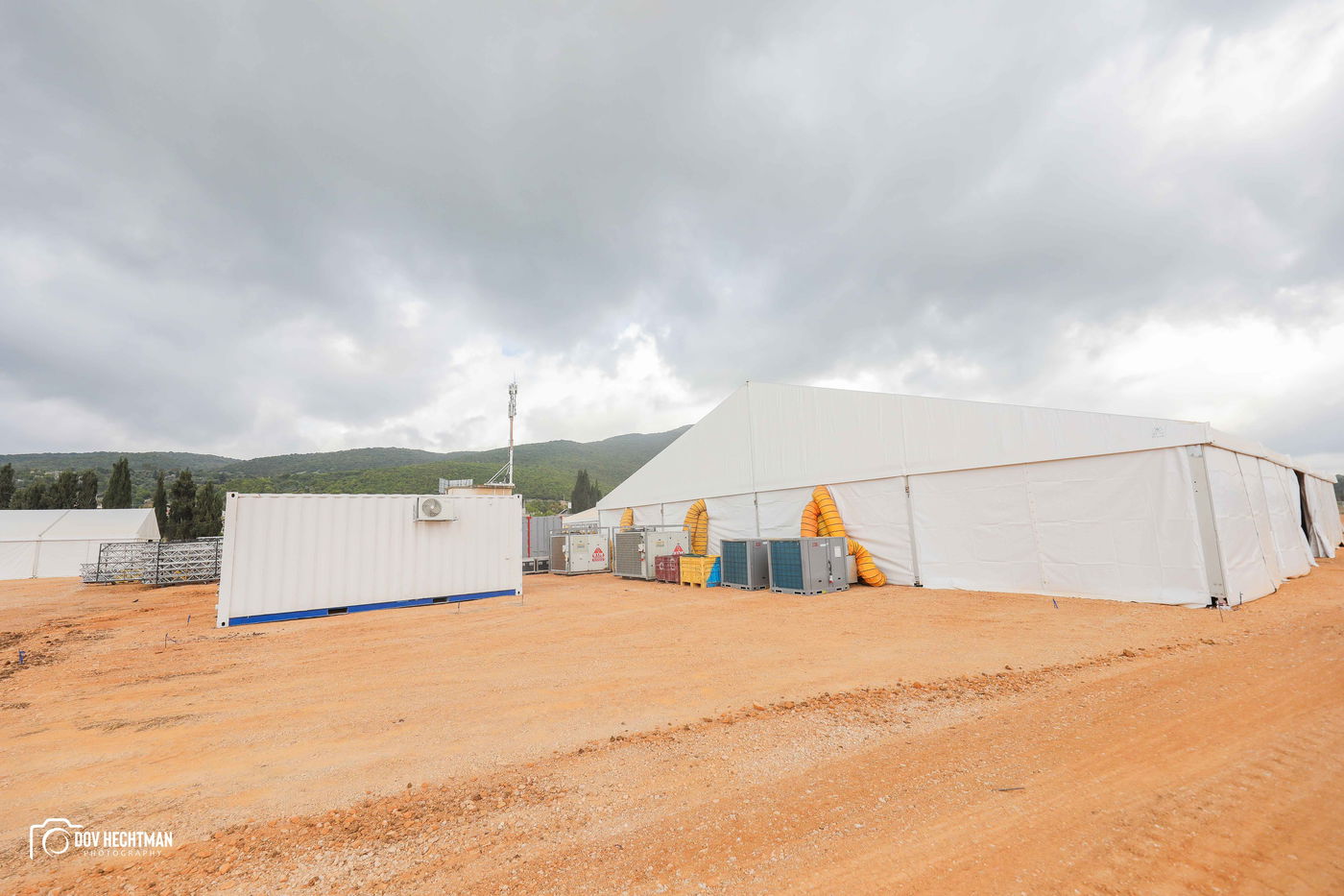 שטחי הענק, המאהלים • תיעוד מיוחד מההכנות בהר מירון