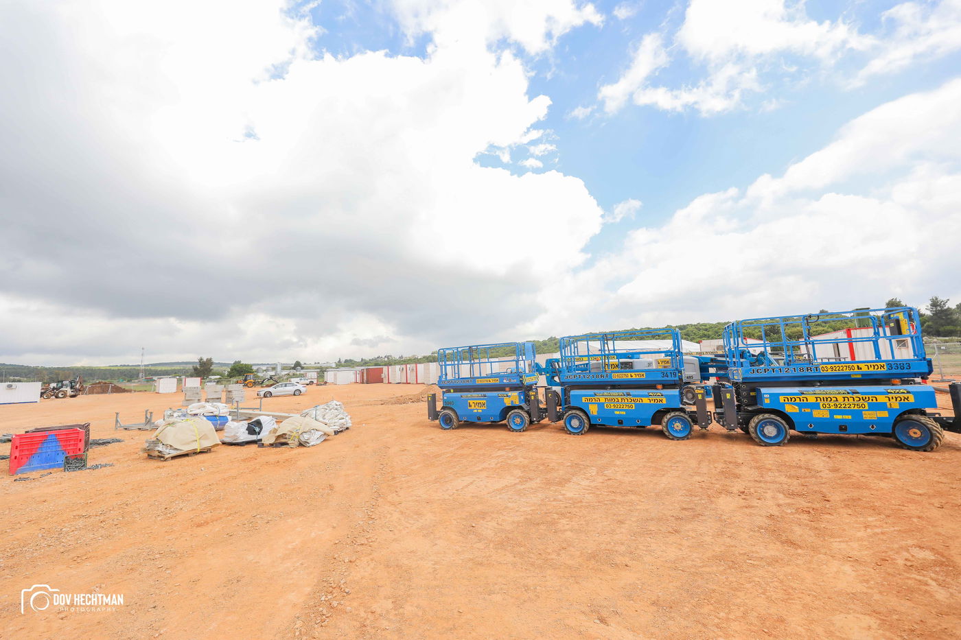 שטחי הענק, המאהלים • תיעוד מיוחד מההכנות בהר מירון