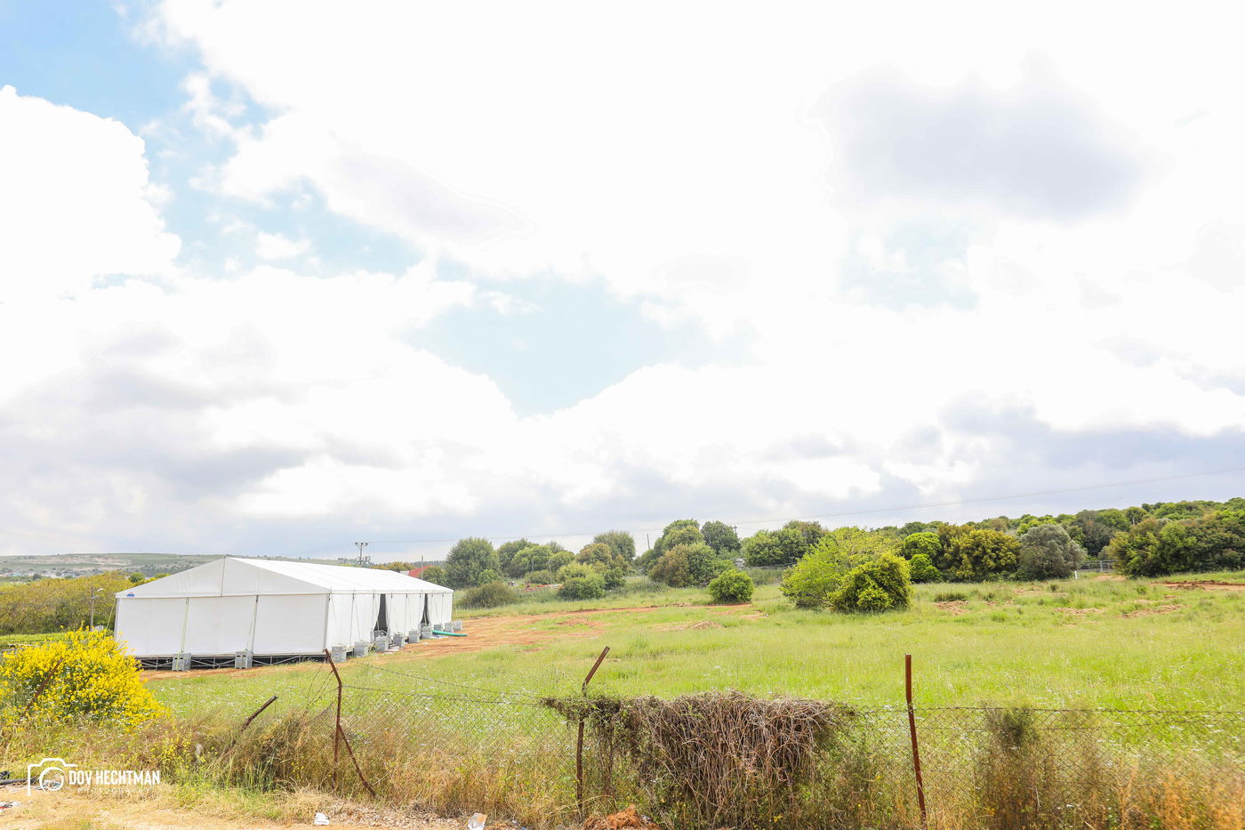שטחי הענק, המאהלים • תיעוד מיוחד מההכנות בהר מירון