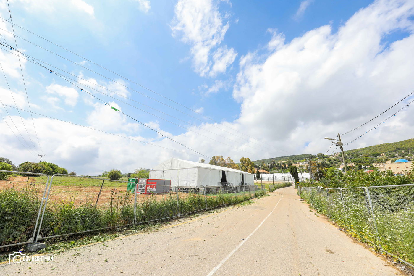שטחי הענק, המאהלים • תיעוד מיוחד מההכנות בהר מירון