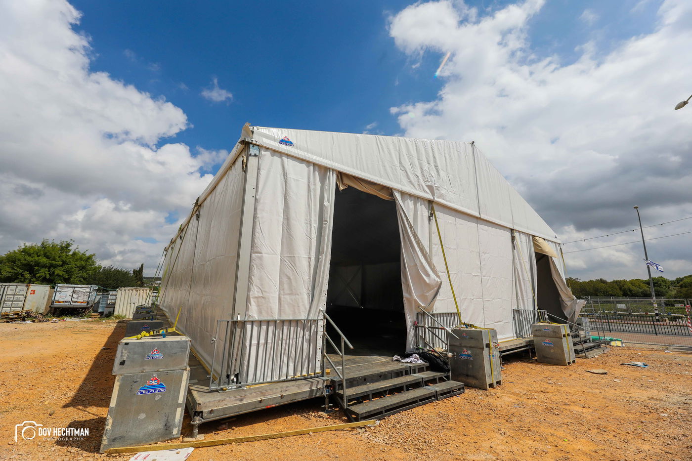 שטחי הענק, המאהלים • תיעוד מיוחד מההכנות בהר מירון