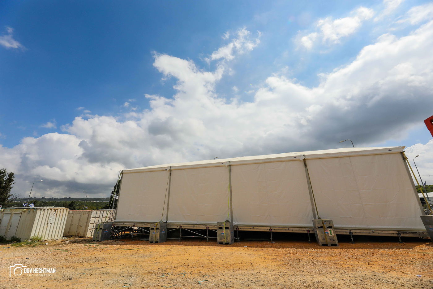 שטחי הענק, המאהלים • תיעוד מיוחד מההכנות בהר מירון