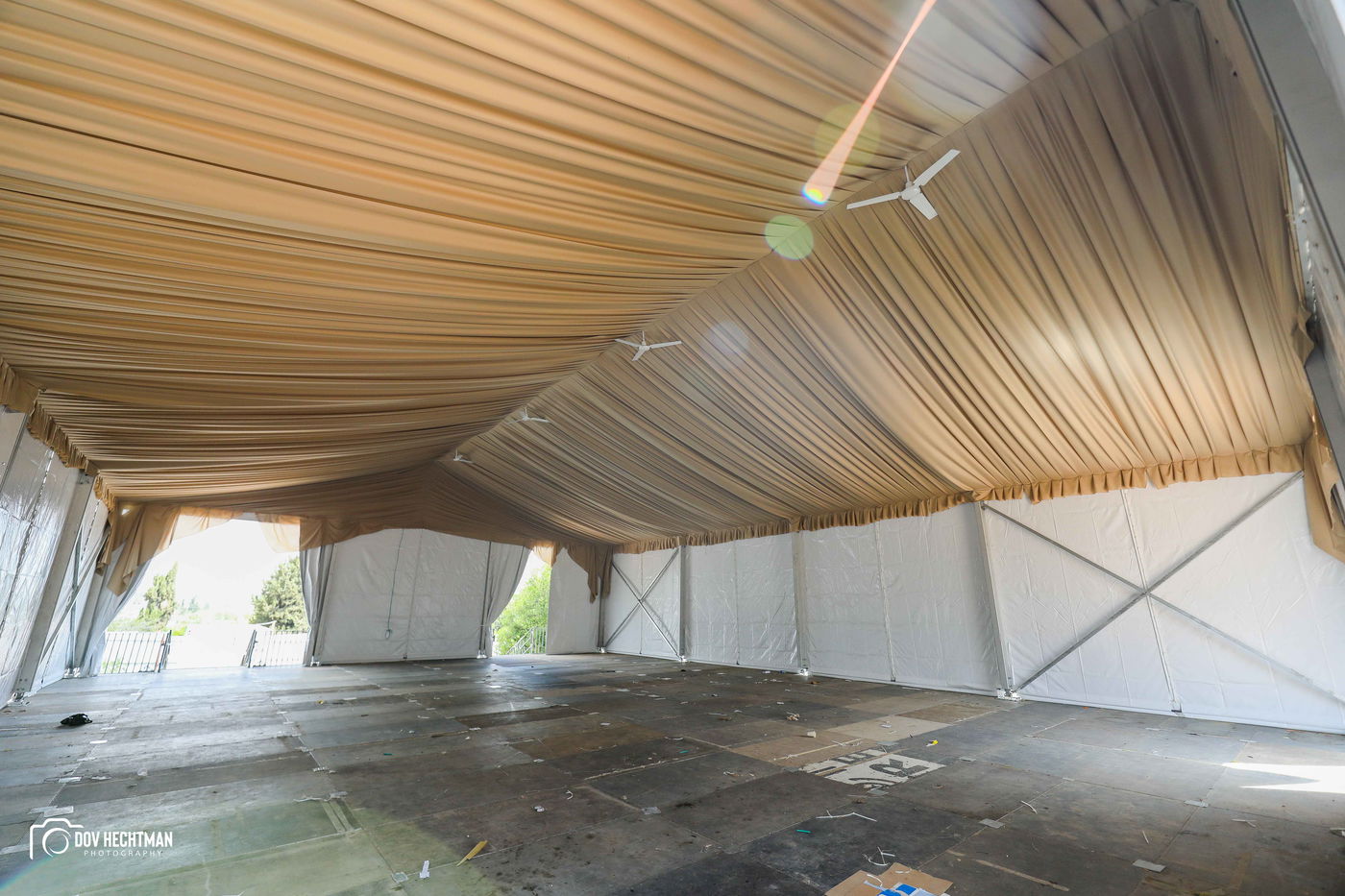 שטחי הענק, המאהלים • תיעוד מיוחד מההכנות בהר מירון