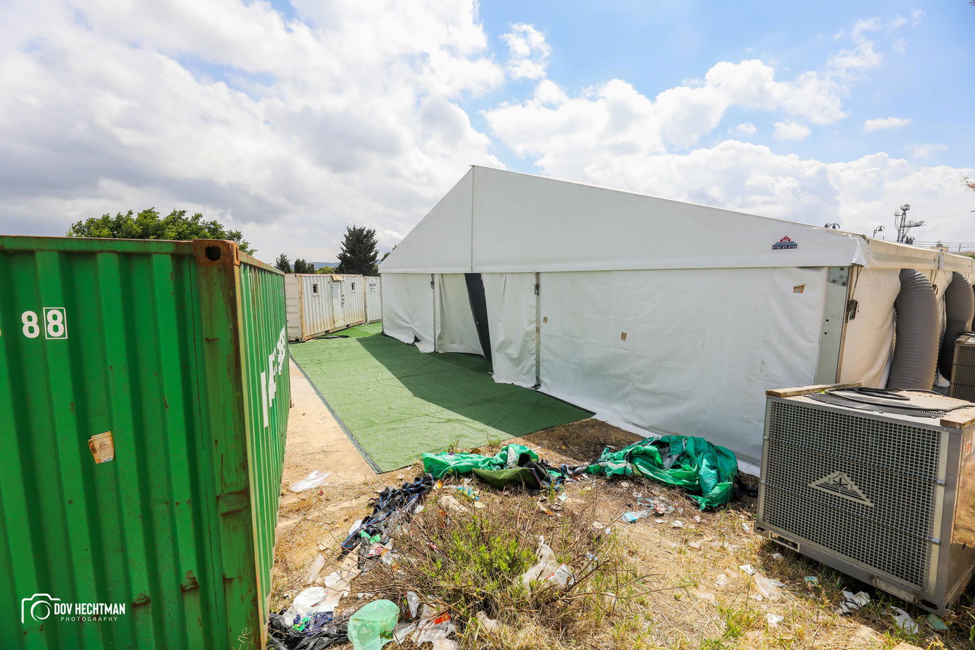 שטחי הענק, המאהלים • תיעוד מיוחד מההכנות בהר מירון