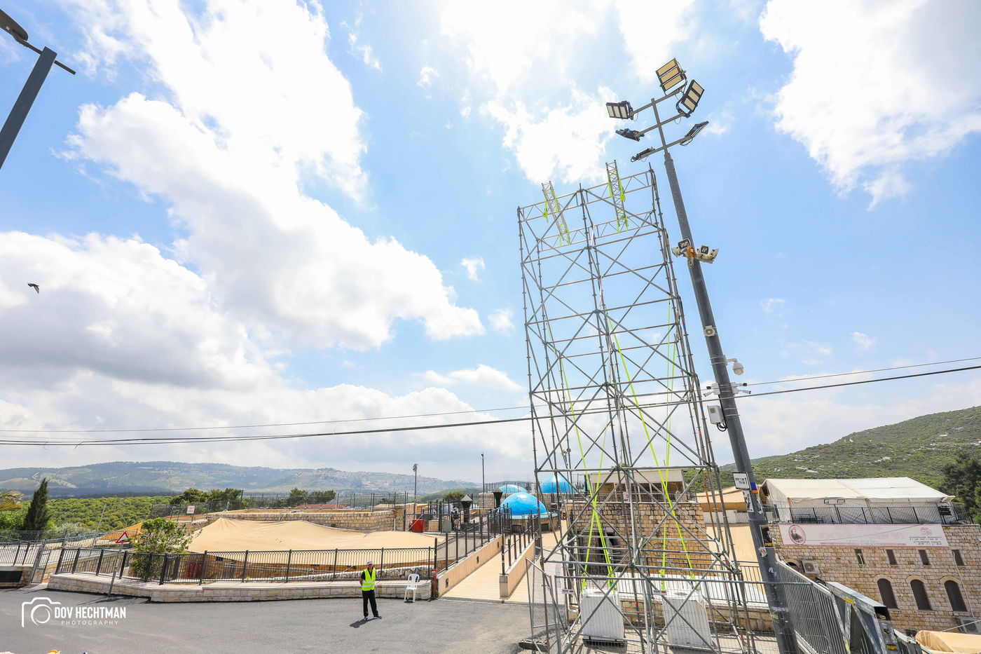 שטחי הענק, המאהלים • תיעוד מיוחד מההכנות בהר מירון